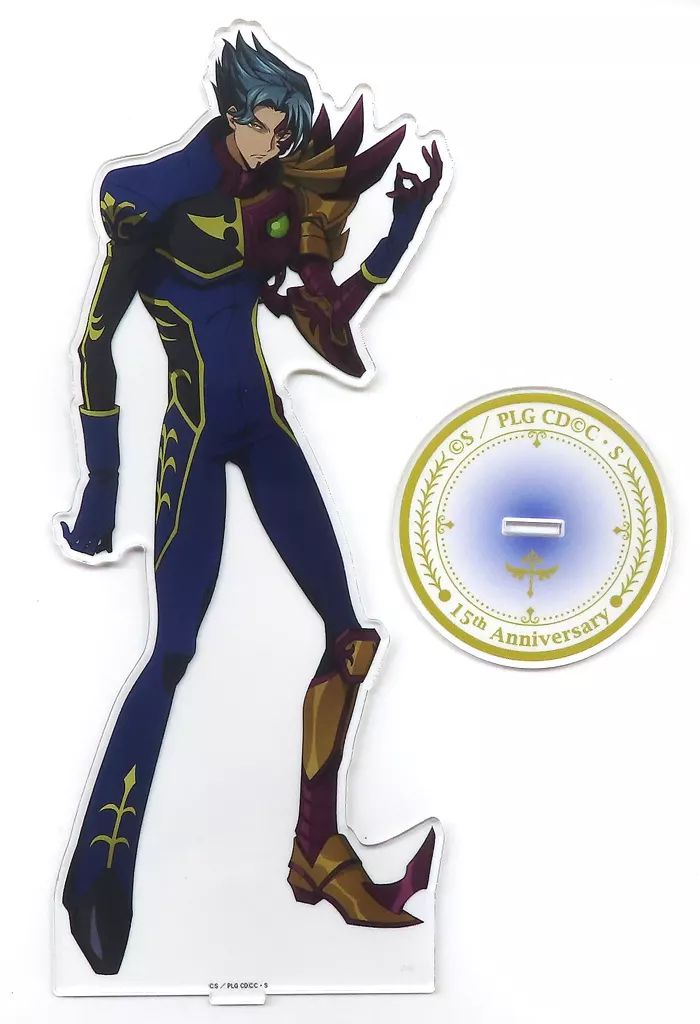 【中古】アクリルスタンド・アクリルパネル ジェレミア・ゴットバルト 描き下ろしアクリルフィギュアL 「15周年 コードギアス 反逆のルルーシュ TV放送記念 POP UP SHOP」