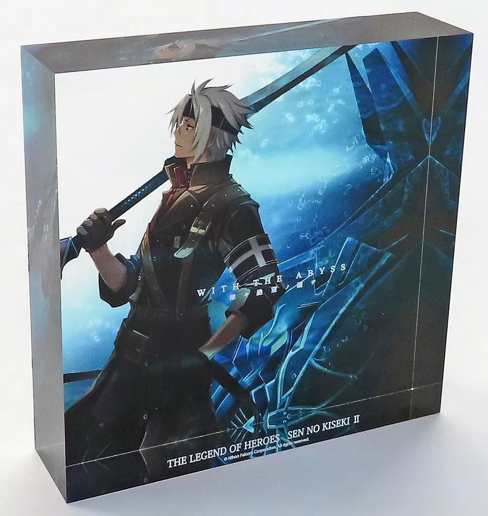 【中古】アクリルスタンド・アクリルパネル 蒼の騎士 アクリルブロック 「英雄伝説 閃の軌跡II」