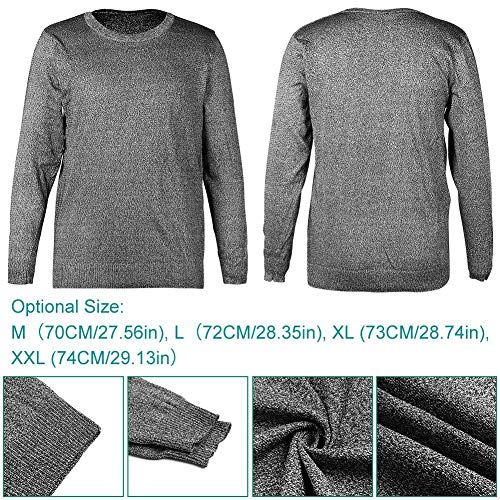 防刃Tシャツ 耐摩耗性 耐切断性 耐引裂性(M)★m b4992702