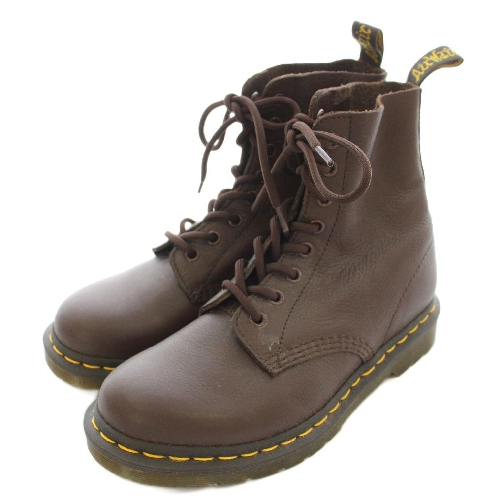ドクターマーチン DR.MARTENS 1460 Pascal 8ホールブーツ レザー ブーツ UK5 茶 ブラウン /☆G