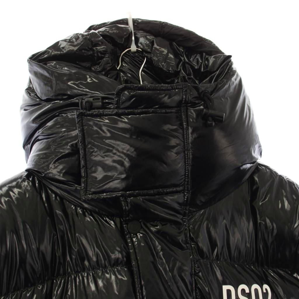 ディースクエアード DSQUARED2 19AW ダウンジャケット フーディ 46 黒 
