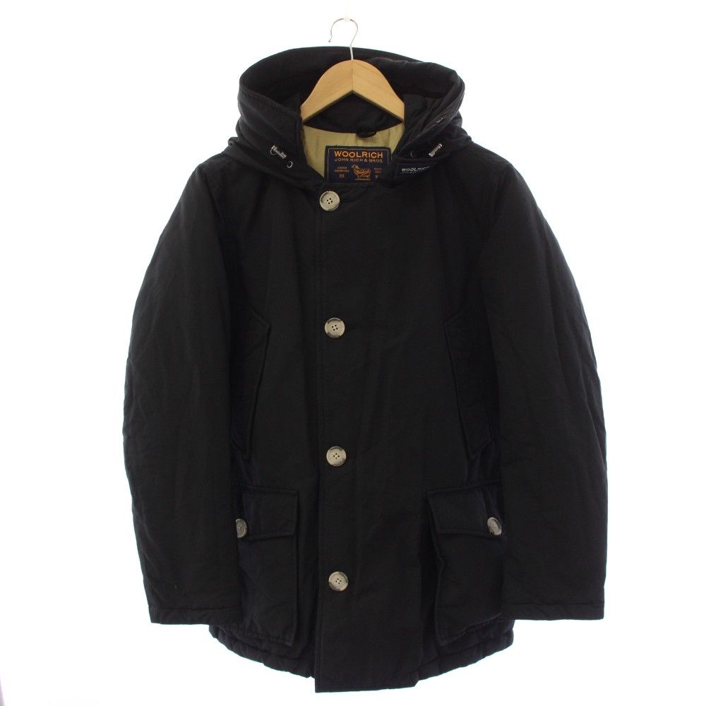 ウールリッチ WOOLRICH アークティックパーカML ARCTIC PARKA ML ダウンコート ダウンジャケット アウター コヨーテファー USA XS 黒 ブラック WOCPS2393D /YT