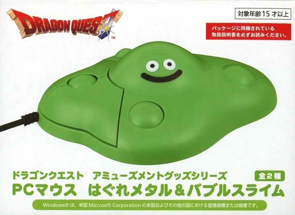 [Used] Mouse Bubble Slime AM PC Mouse Hagure Metal & Bubble Slime “Dragon Quest”