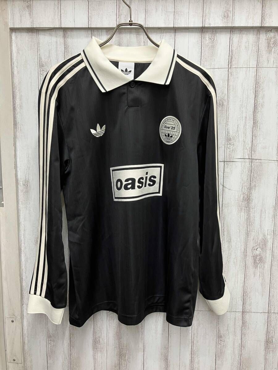 adidas X OASIS/長袖Tシャツ/ジャガート'ジャージロンTEE