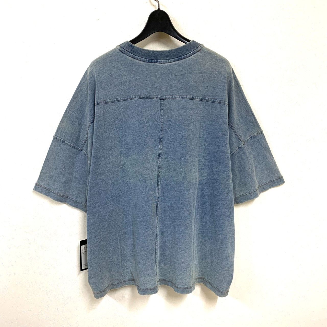 SCOT CLUB】スコットクラブ/デニム調ドロップショルダーワイドTシャツ