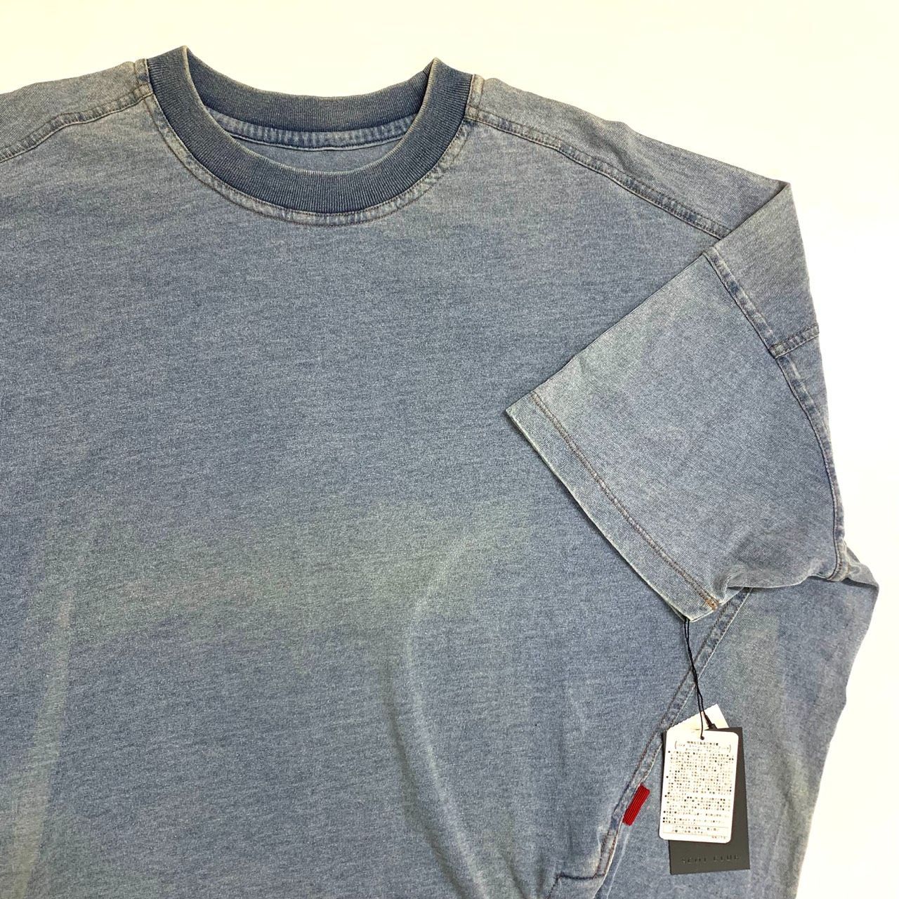 SCOT CLUB】スコットクラブ/デニム調ドロップショルダーワイドTシャツ