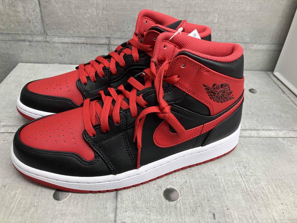 NIKE/スニーカー/ Air Jordan 1 Mid ”Bred Toe' サイズ27cm