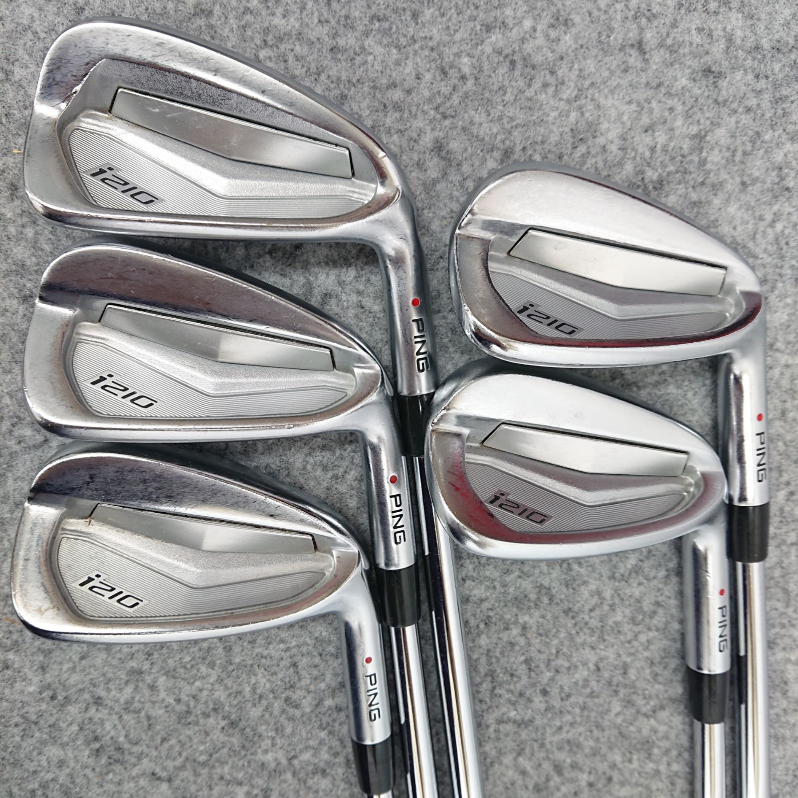 ピン i210 アイアン 赤ドット #6-W 5本セット N.S.PRO MODUS3 SYSTEM3 TOUR125 (S)