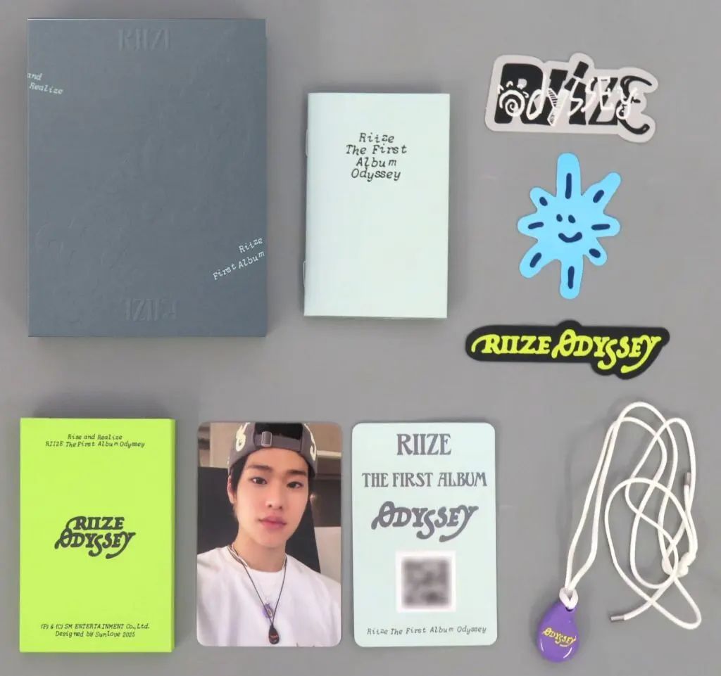 中古】グッズセット RIIZE SUNLOVE Limited Edition D Ver. 「ODYSSEY