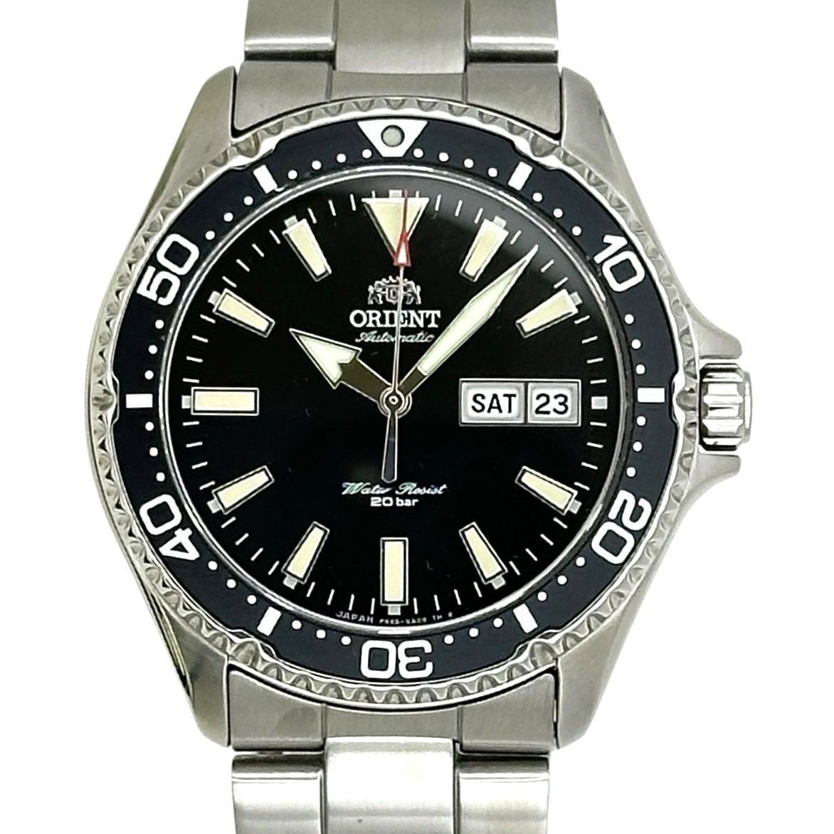 【ORIENT】 オリエント Mako RN-AA0002L 42mm 自動巻き オートマ メンズ 腕時計 時計 【中古】 USED-A 【9356】