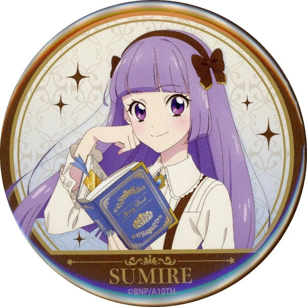 中古】バッジ・ピンズ 氷上スミレ(名前入り) 「アイカツ! 10th STORY