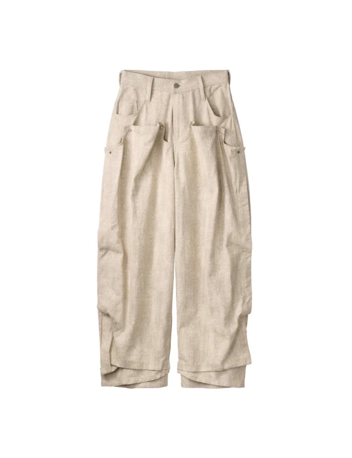 Knuth Marf cling drape denim pants