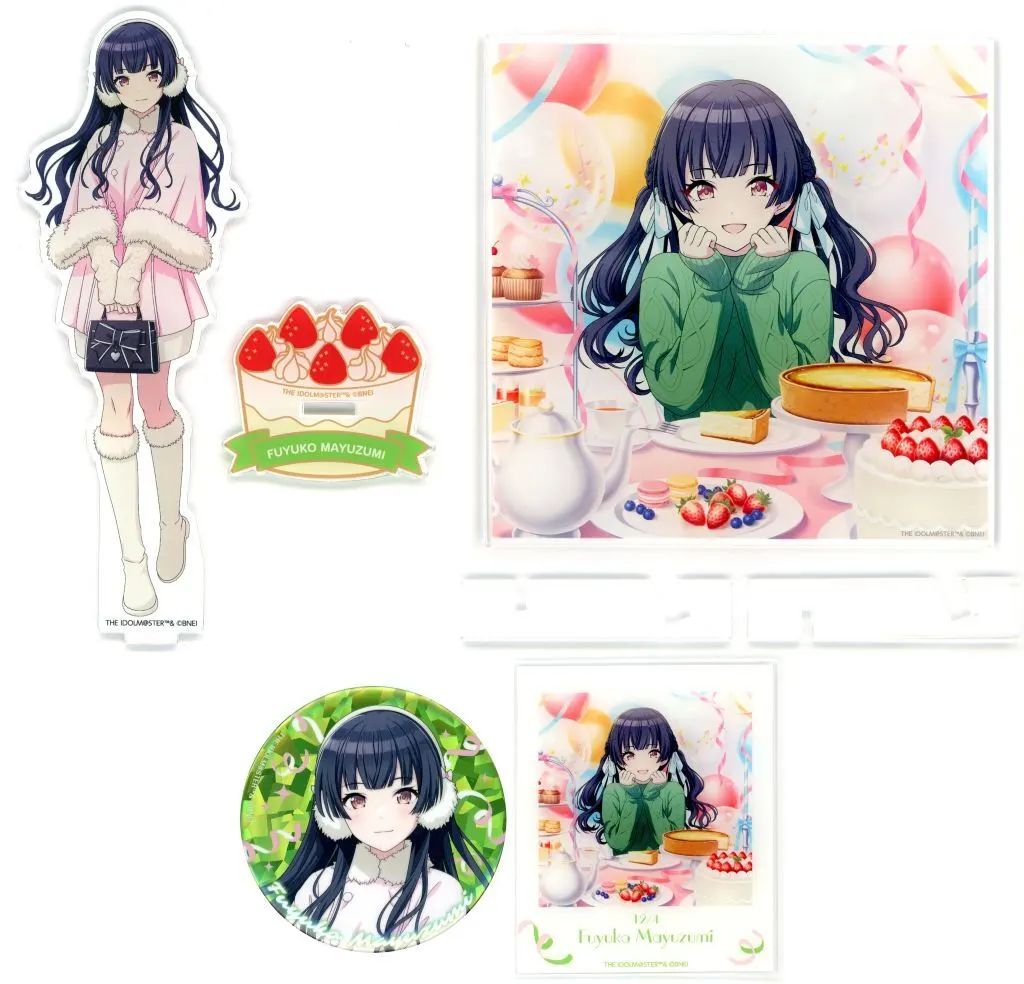 中古】グッズセット 黛冬優子 公式バースデー記念グッズセット