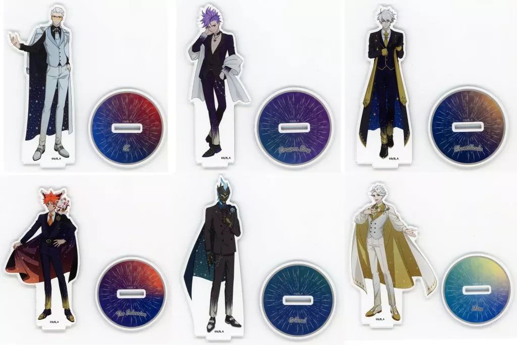 【中古】アクリルスタンド・アクリルパネル 全6種セット アクリルスタンド 「キャラ福くじ TO BE HERO X」 B賞