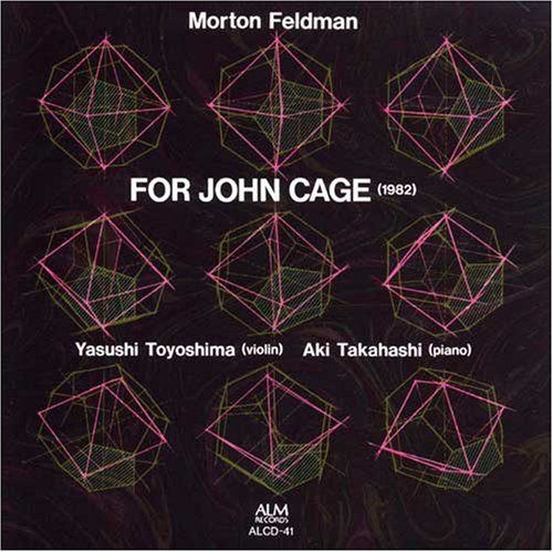 【CD】ジョン・ケージのために/モートン・フェルドマン