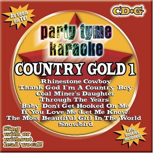 【CD】Party Tyme Karaoke: Country Gold 1