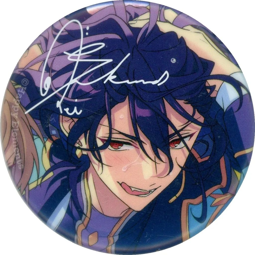 朔間零 缶バッジ 10周年 あんスタ展 CANBA!! あんさんぶるスターズ 中古】バッジ・ピンズ 朔間零 「あんさんぶるスターズ!! 10周年展示会