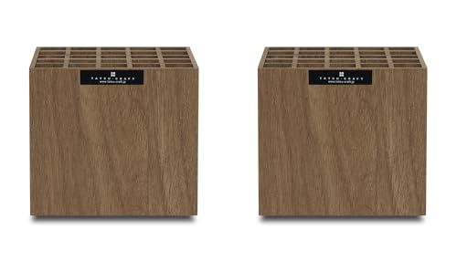 TATSU-CRAFT（タツクラフト） Bosk バスク ペンスタンド S 25 BW ブラウン 2個セット ペン立て おしゃれ かわいい メイクブラシ立て コスメ収納 メイク道具 ペン 鉛筆 マジック 文房具 卓上 収納 オフィス 日本製as