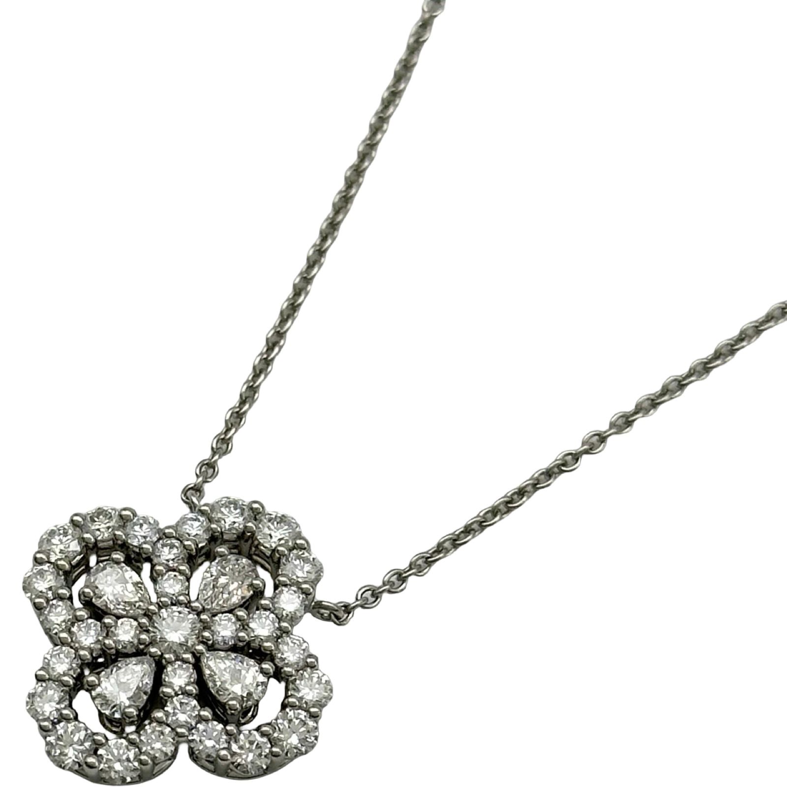 ハリーウィンストン HARRY WINSTON ループ・フルモチーフ・ペンダント プラチナ Pt950 ダイヤモンド ジュエリー