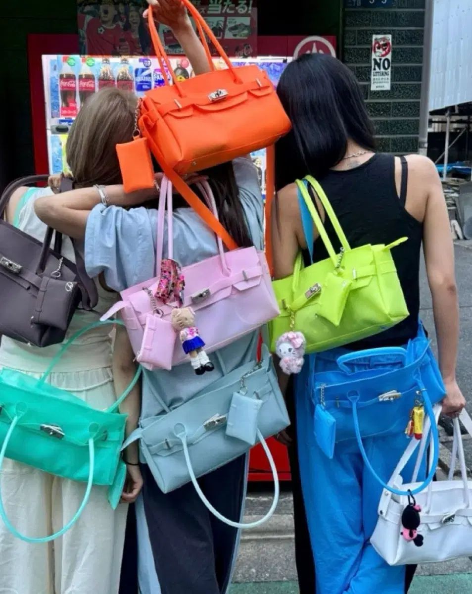 ゼリーバーキンバッグ ミント - メルカリ