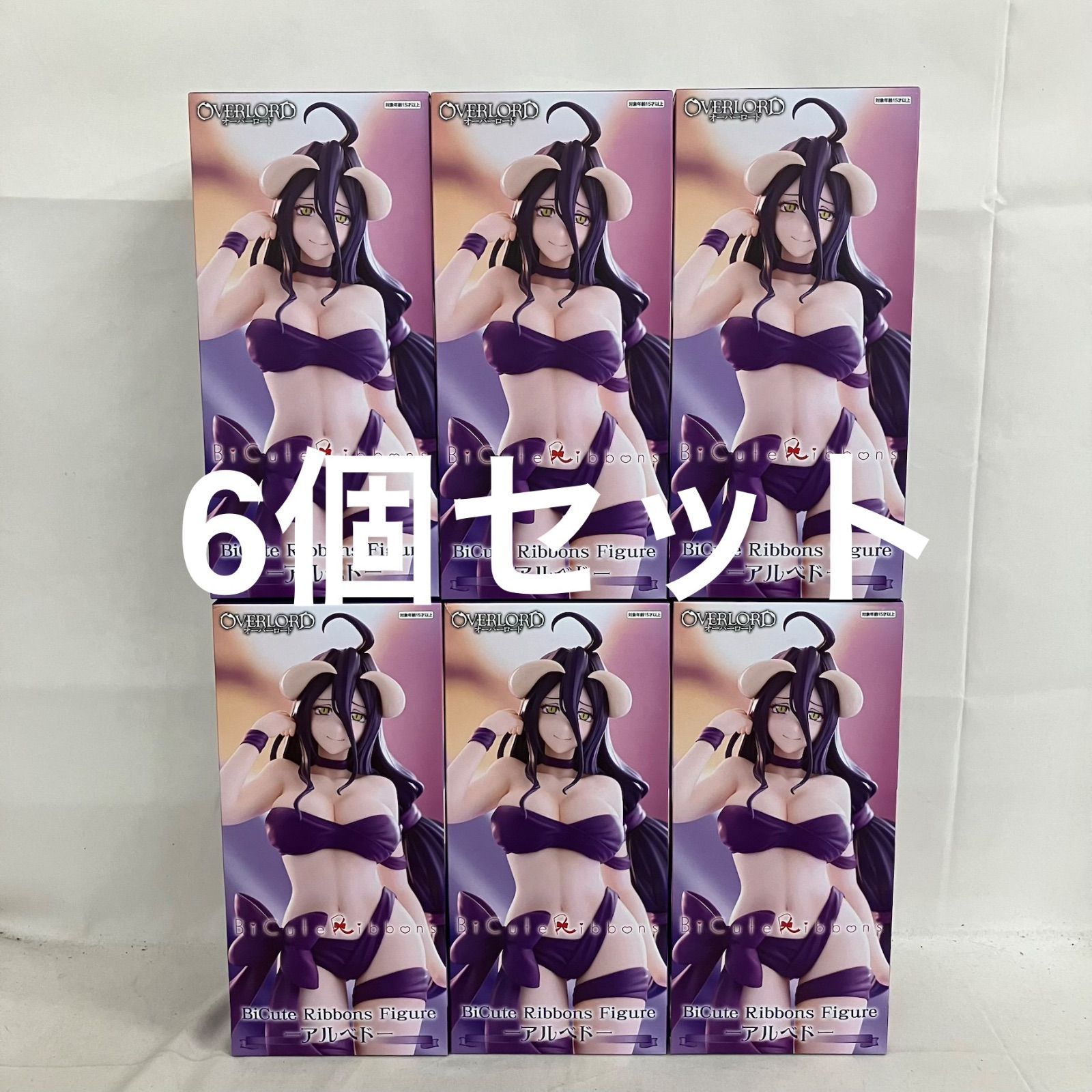BiCute Ribbons オーバーロードアルベド10体セット 未開封 オーバーロード BiCute Ribbons アルベド フィギュア 6個セット