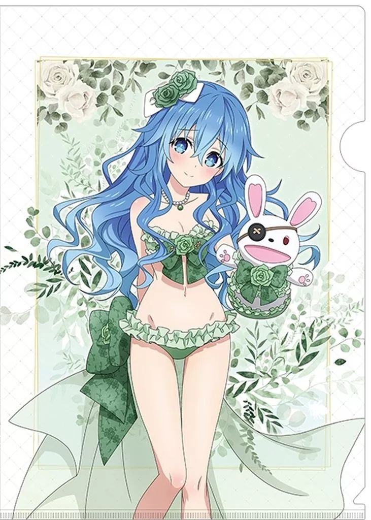 中古】クリアファイル 四糸乃(水着ドレス) 描き下ろしクリアファイル
