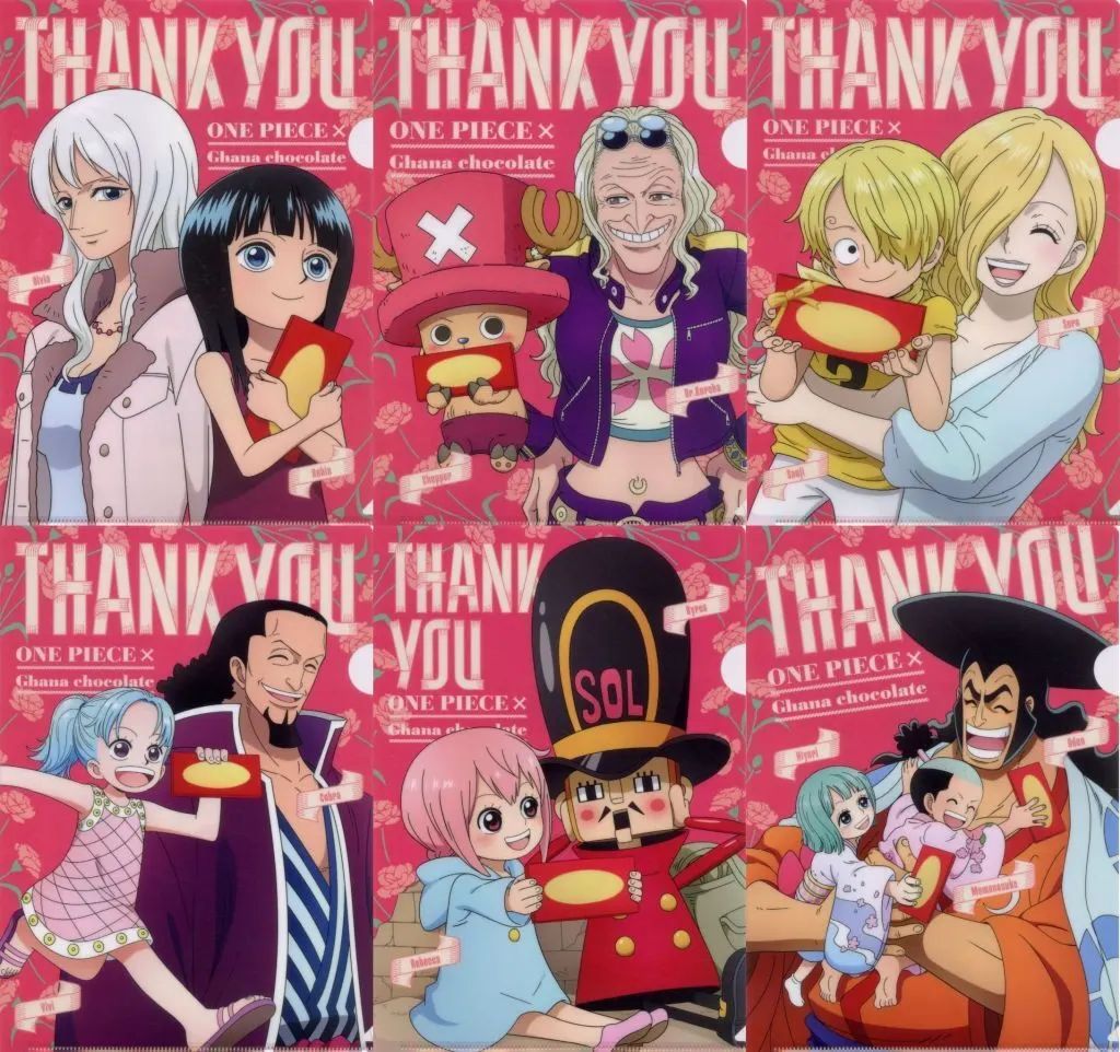 中古】クリアファイル 全6種セット オリジナルA4クリアファイル