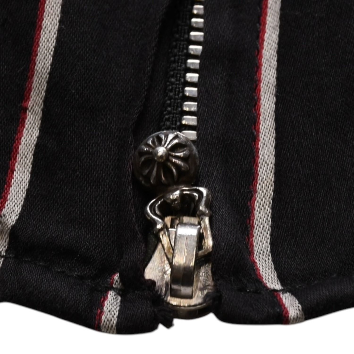 クロムハーツ CHROME HEARTS クロムハーツ ジップアップ 半袖シャツ サイズM ダガー