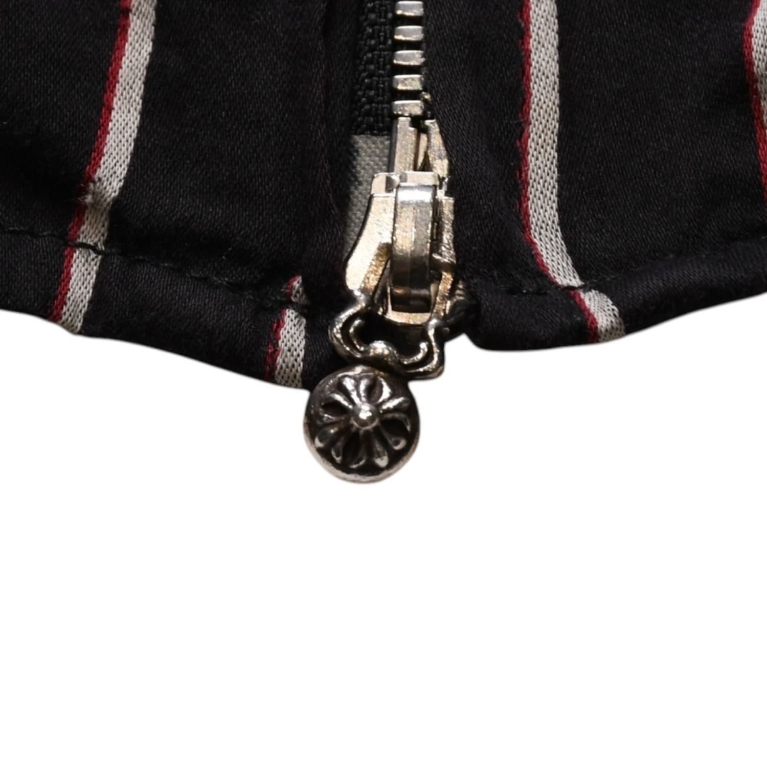 CHROME HEARTS クロムハーツ ジップアップ 半袖シャツ サイズM ダガー