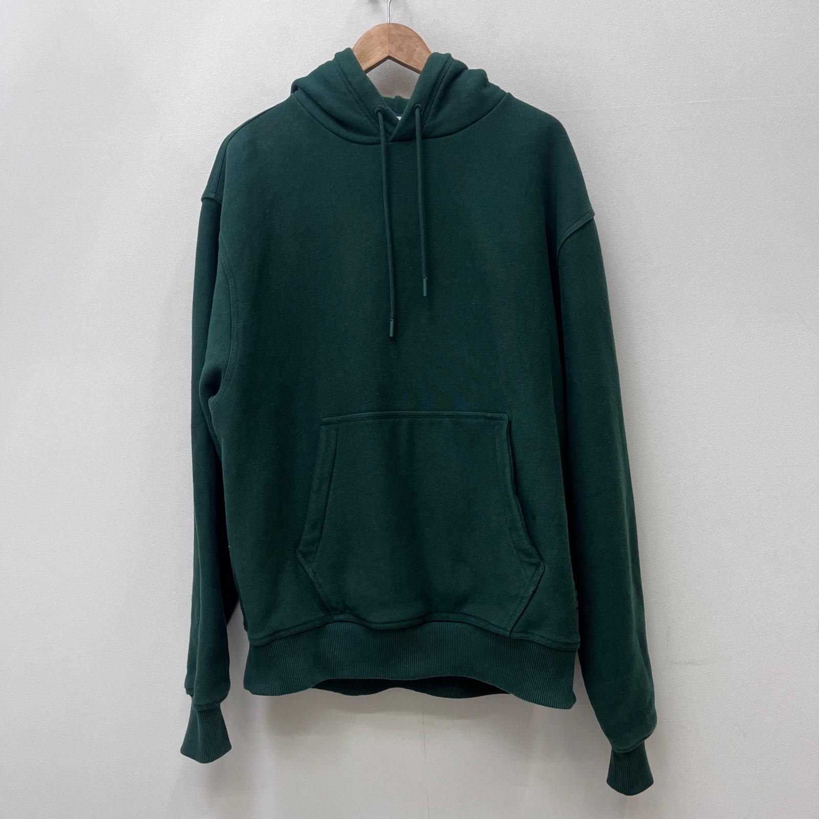 【加古川店】 中古 BURBERRY | バーバリー パーカー EKD Drawstring Cotton Hoodie 8081220 グリーン サイズ：L 【102】