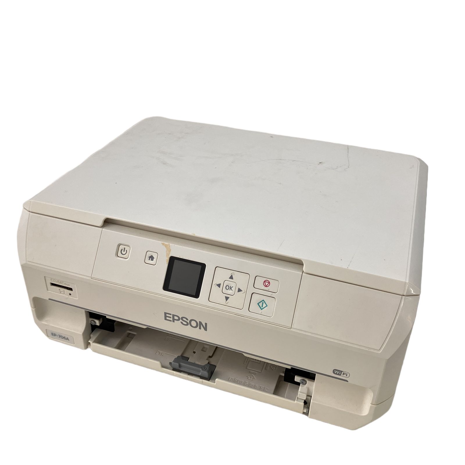 EPSON エプソン EP-706A インクジェット プリンター 2014年製 プリンター 家電 ジャンク Z11277135