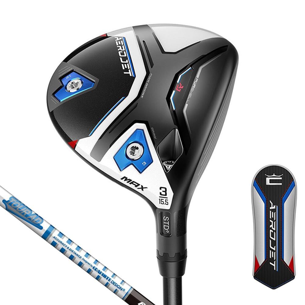 コブラ(Cobra) エアロジェット AEROJET MAX フェアウェイウッド(3W ロフト15.5度)Tour AD for Cobra(SR/Men's)