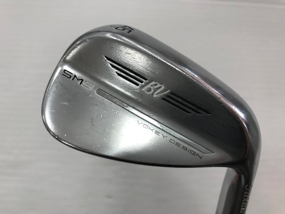 タイトリスト　VOKEY SM9 ツアークローム　46度　ダイナミックゴールド　WEDGEフレックス　ウェッジ　中古【最短即日発送】
