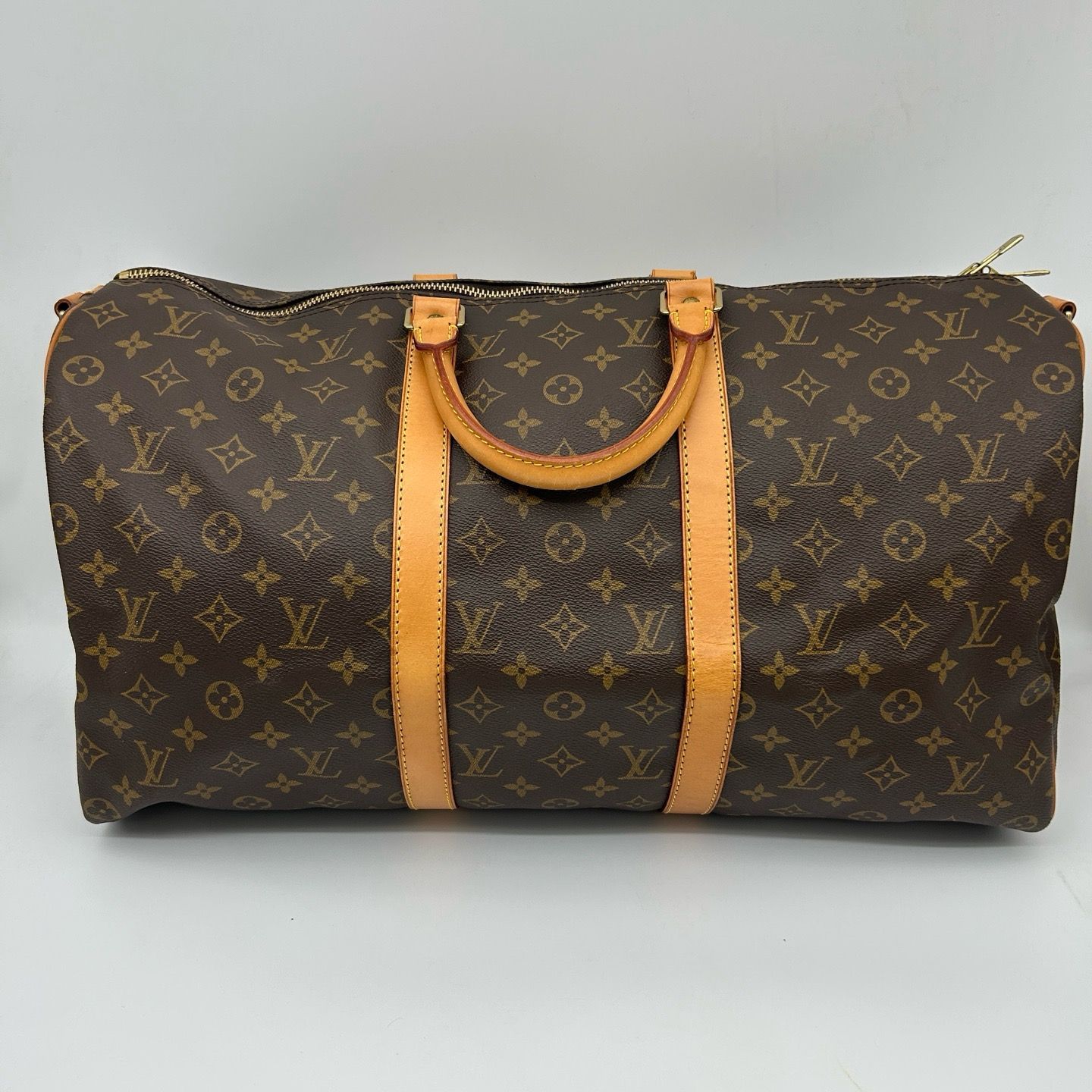 LOUIS VUITTON （ルイ ヴィトン） キーポル50 ボストンバッグ ハンドバッグ M41426 ブラウン PVC 50 VI0954 【中古】