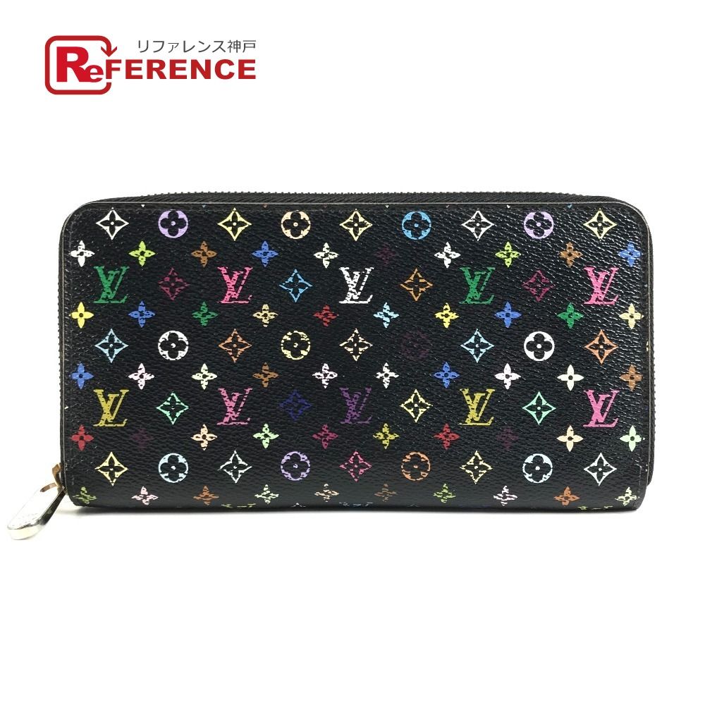 LOUIS VUITTON ルイヴィトン 長財布 ジッピーウォレット M60243 モノグラムマルチカラーキャンバス ノワール ブラック
