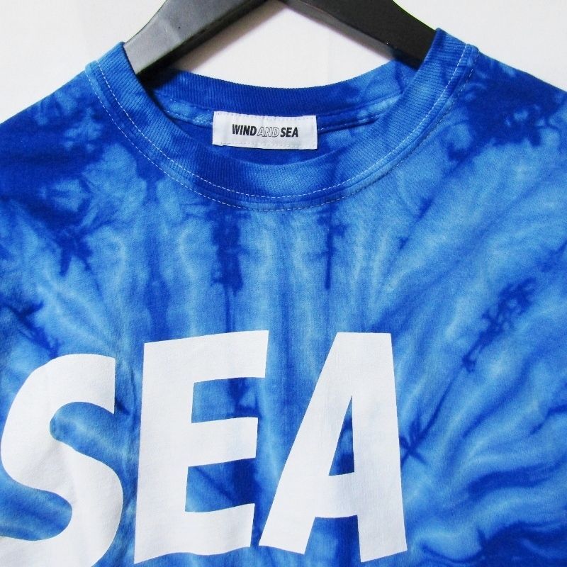 美品 WIND AND SEA ウィンダンシー 長袖Tシャツ WDS-CS-121 Tie-Dye L