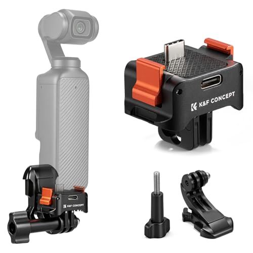 【新品】K&F CONCEPT PP61 Pocket 3 / 4用 充電ベース 超高速充電対応 1/4