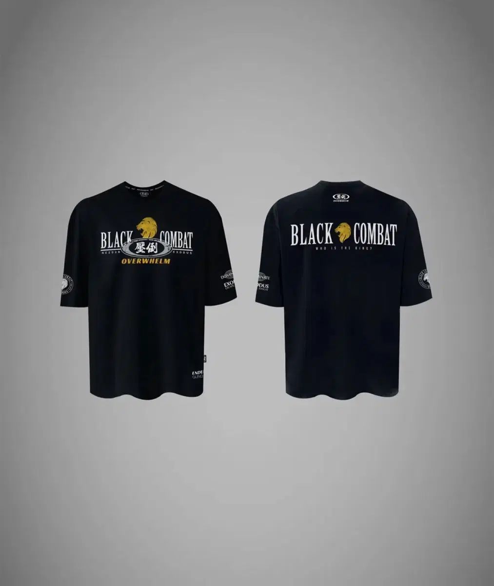 圧倒 ブラックコンバット オールラウンド 半袖 4サイズ 未開封 新品