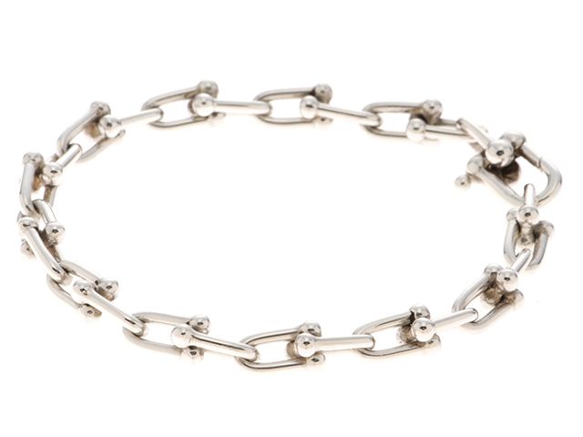 TIFFANY&Co. ティファニー ジュエリー ハードウェアスモールリンクBL/SV/17.3g 貴金属･宝石 60153084 ブレスレット シルバー SV シルバー シルバー ユニセックス【中古】
