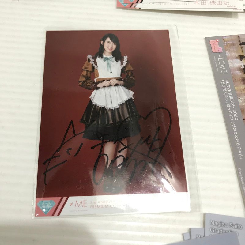 中古品】 ＝LOVE イコラブ ≠ME ノイミ― 生写真まとめ 川中子奈月心