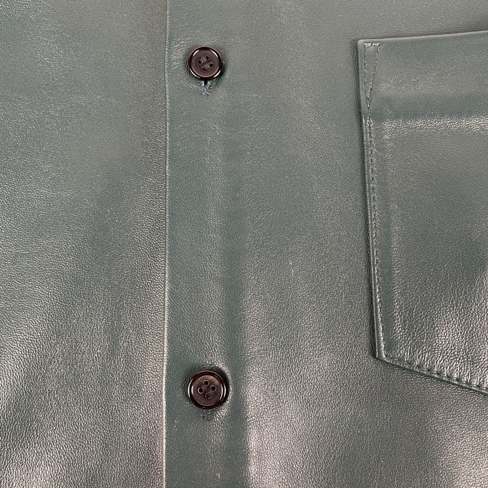 GRAPHPAPER グラフペーパー 23AW GM233-50048 SHEEP LEATHER OVERSIZED 