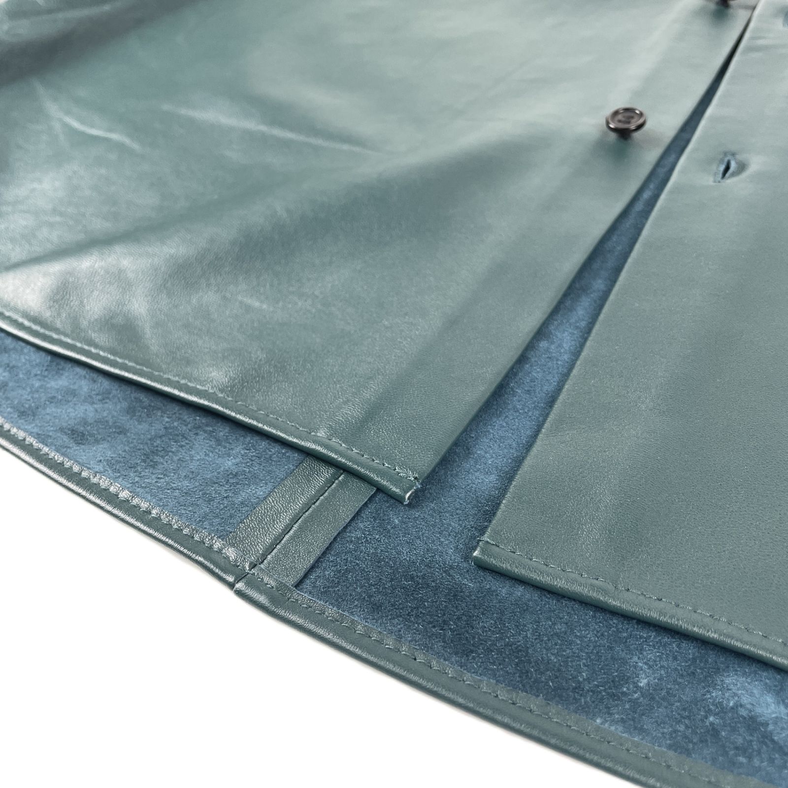 GRAPHPAPER グラフペーパー 23AW GM233-50048 SHEEP LEATHER OVERSIZED 