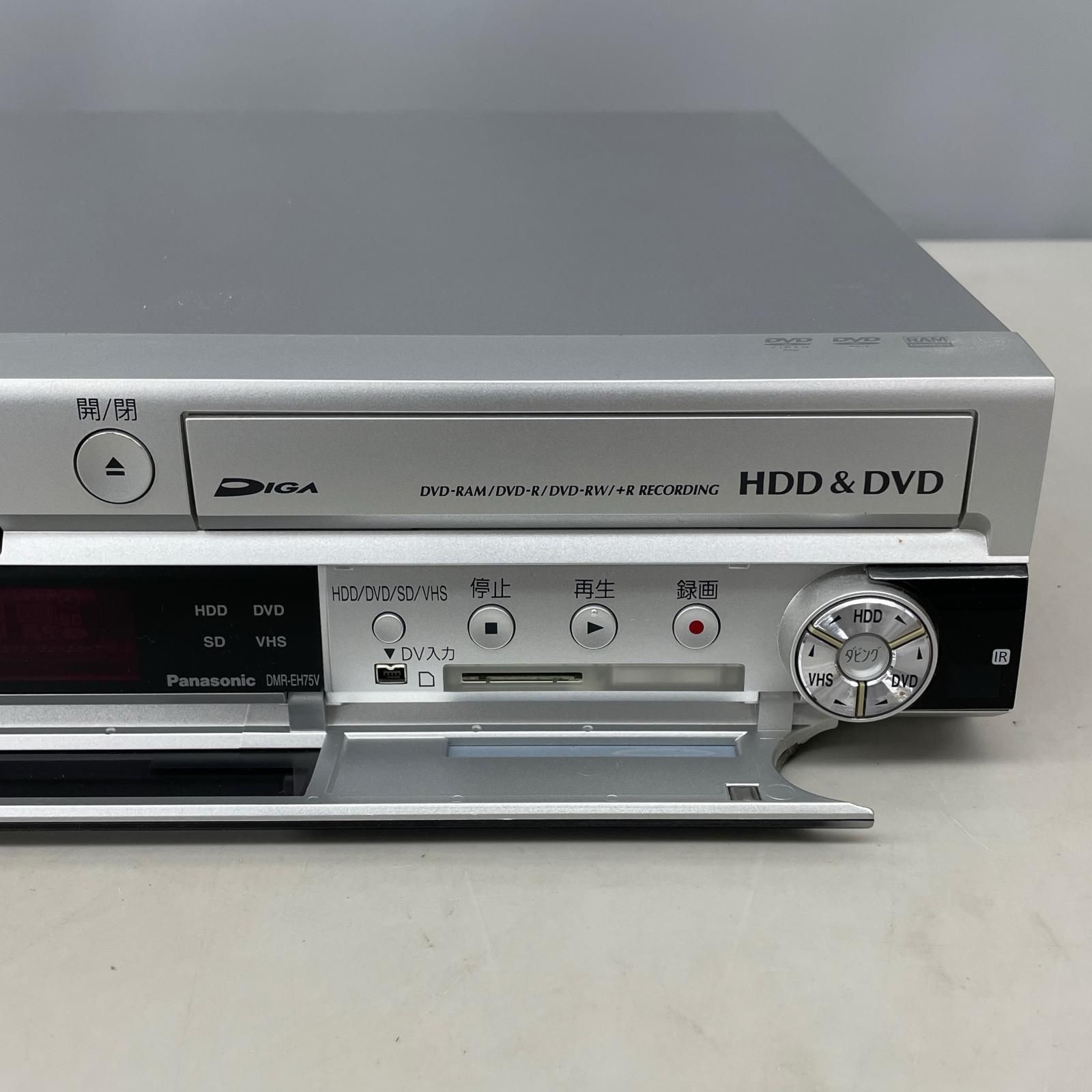 Panasonic パナソニック HDD内蔵ビデオ一体型DVDレコーダー DIGA