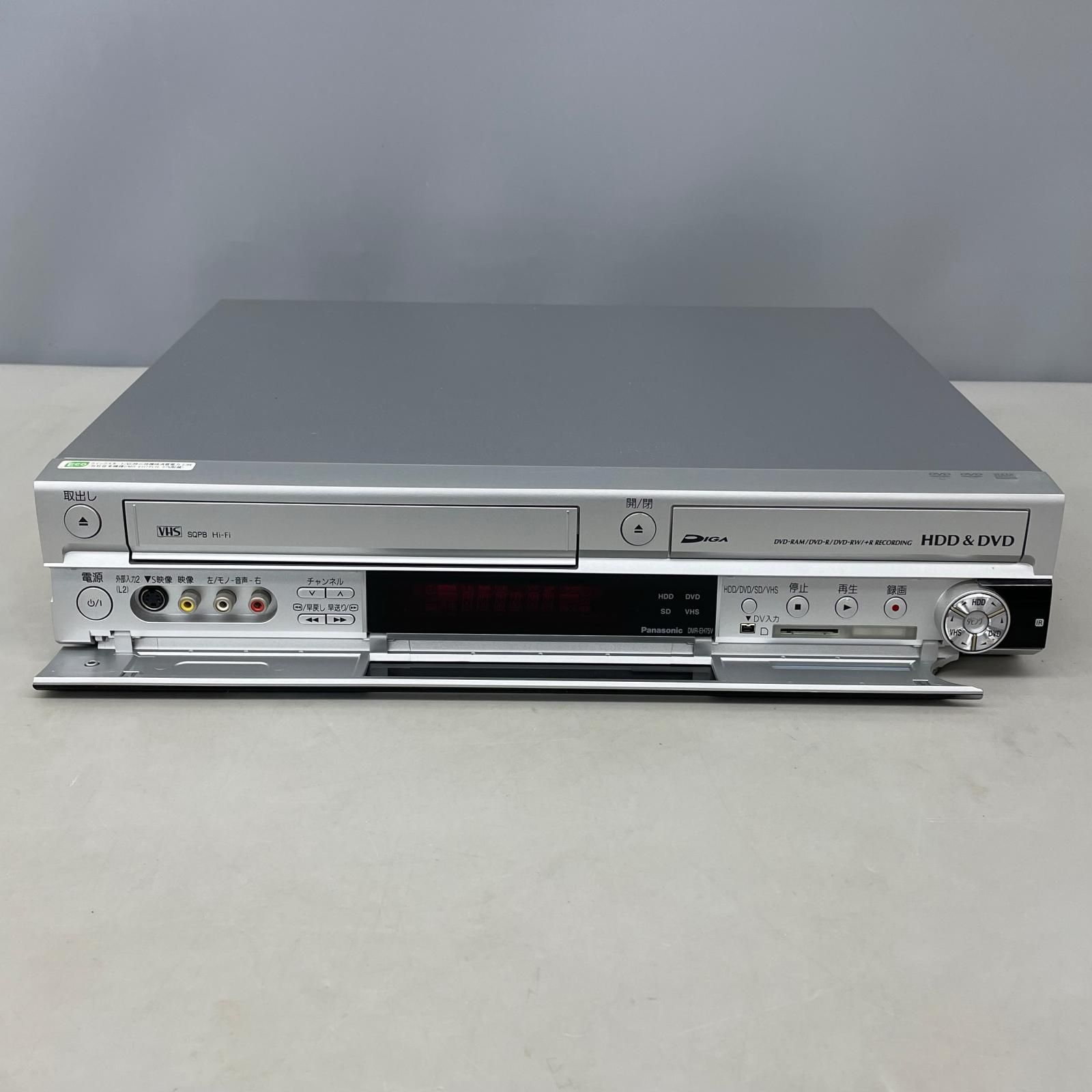 Panasonic パナソニック HDD内蔵ビデオ一体型DVDレコーダー DIGA
