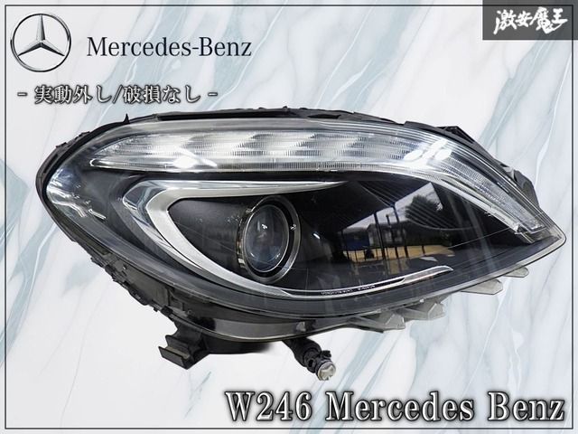 //実動外し/破損なし//メルセデスベンツ 純正 W246 B180 Bクラス 前期 HID ヘッドランプ ヘッドライト 右 A 246 820 73 61 棚 8,948円