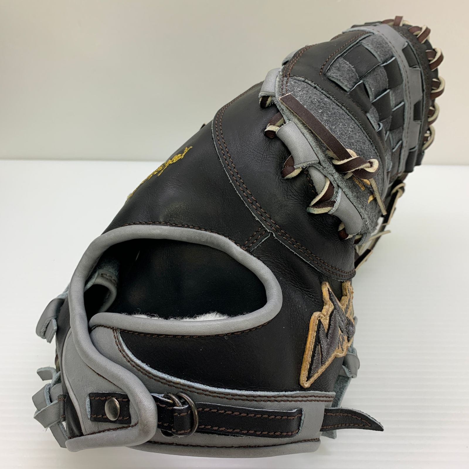 ツーウェイプレイヤー 硬式 大人 一般 ファーストミット 一塁手 グローブ グラブ 右投げ オーダー 中古品 箱付き 野球 8709
