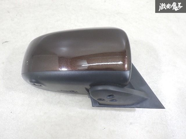 【保証 カメラ付】日産 純正 B21A デイズ ルークス 2015年 ドアミラー サイドミラー 右 右側 運転席側 11P C12 モカブラウンP 即納 棚13-2