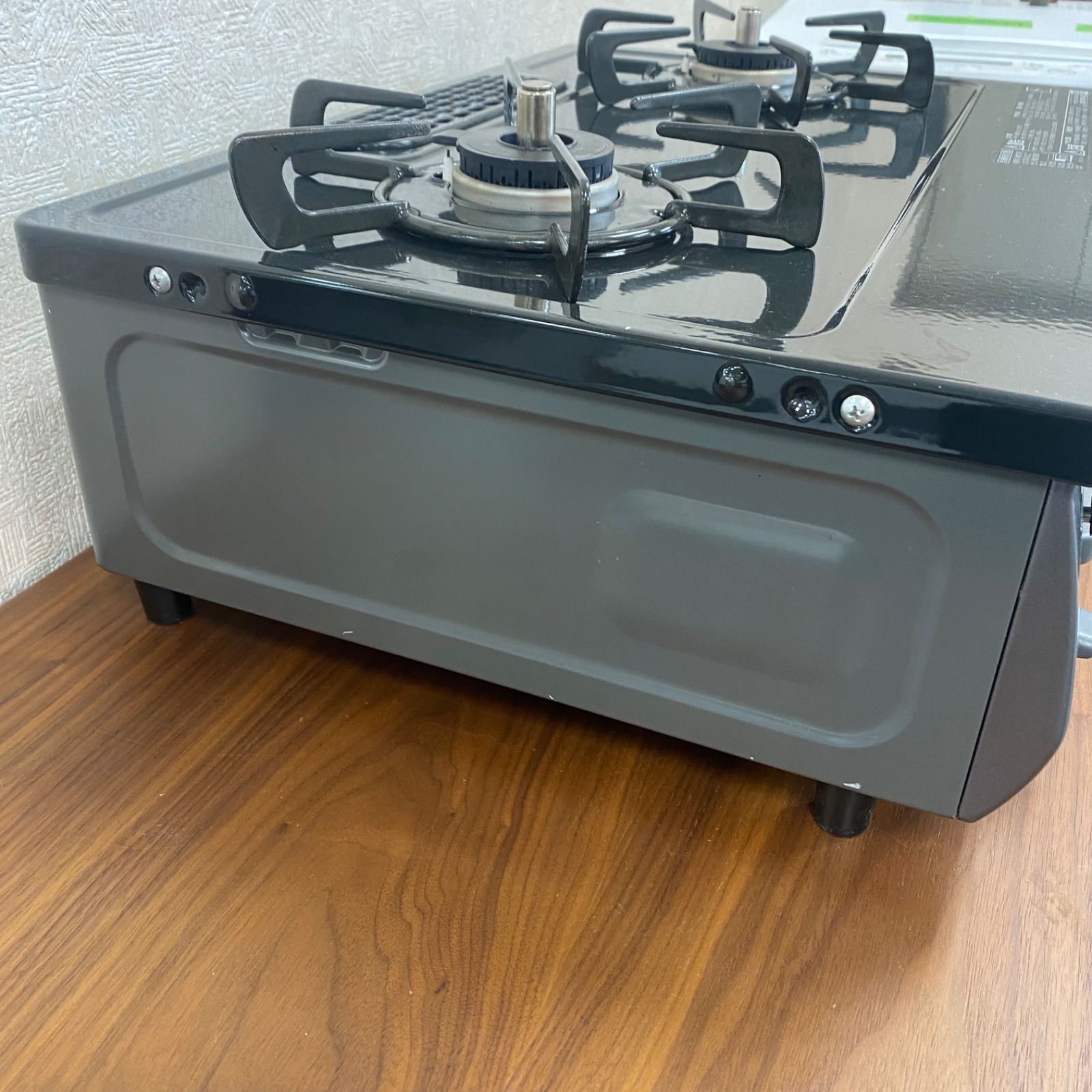 ◇中古◇格安◇リンナイ◇グリル付ガステーブル◇RTE564BKL◇都市ガス