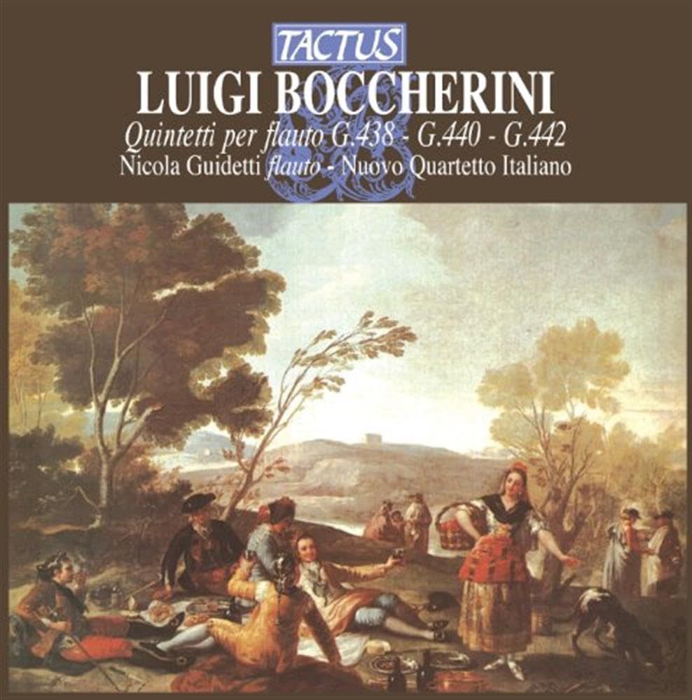 【CD】Bocchierini: Flute Quintets
