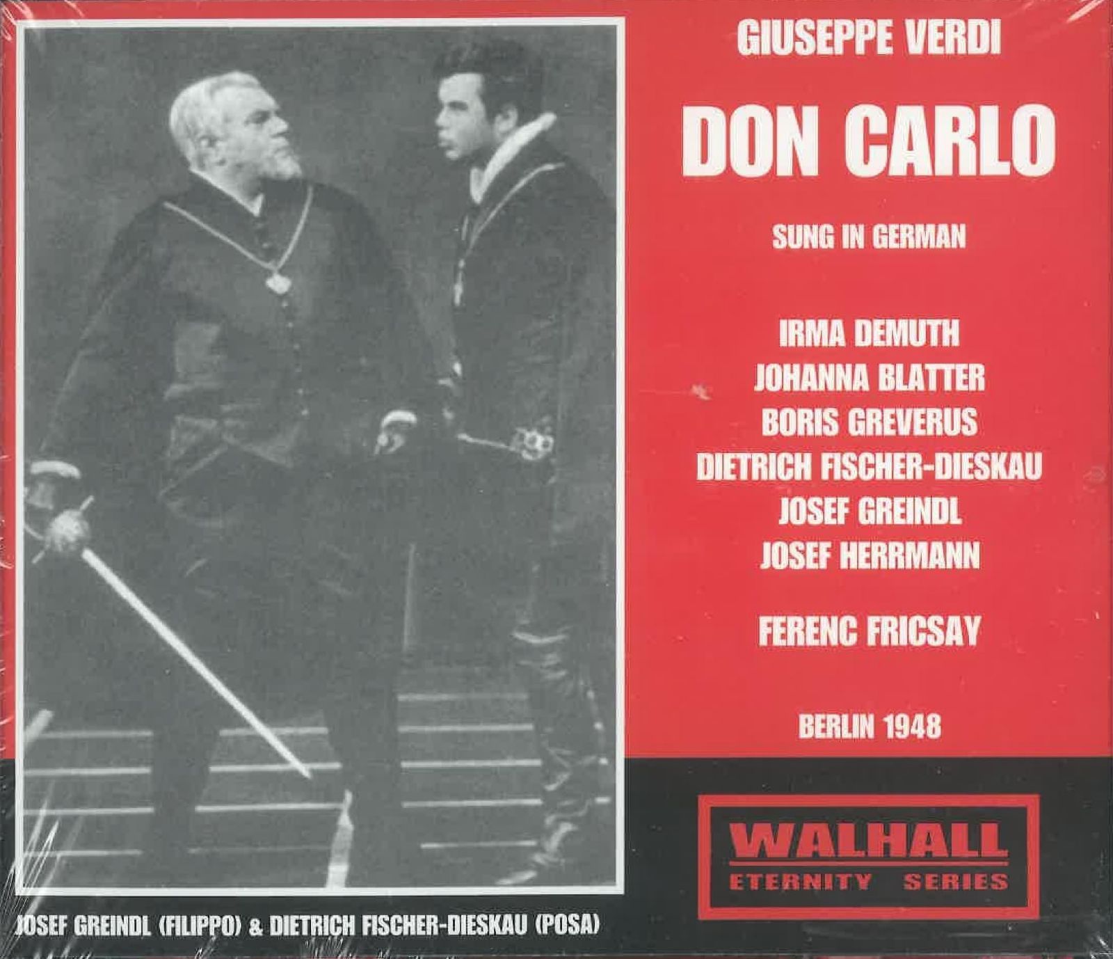 【CD】Verdi: Don Carlo
